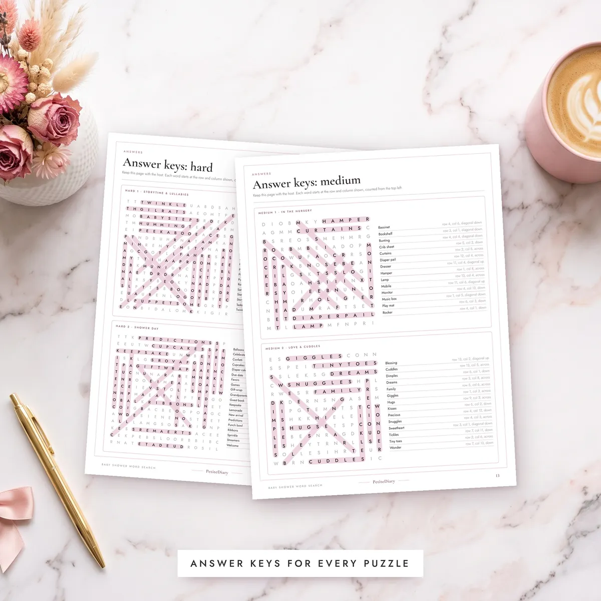 Baby Shower Word Search, image 5