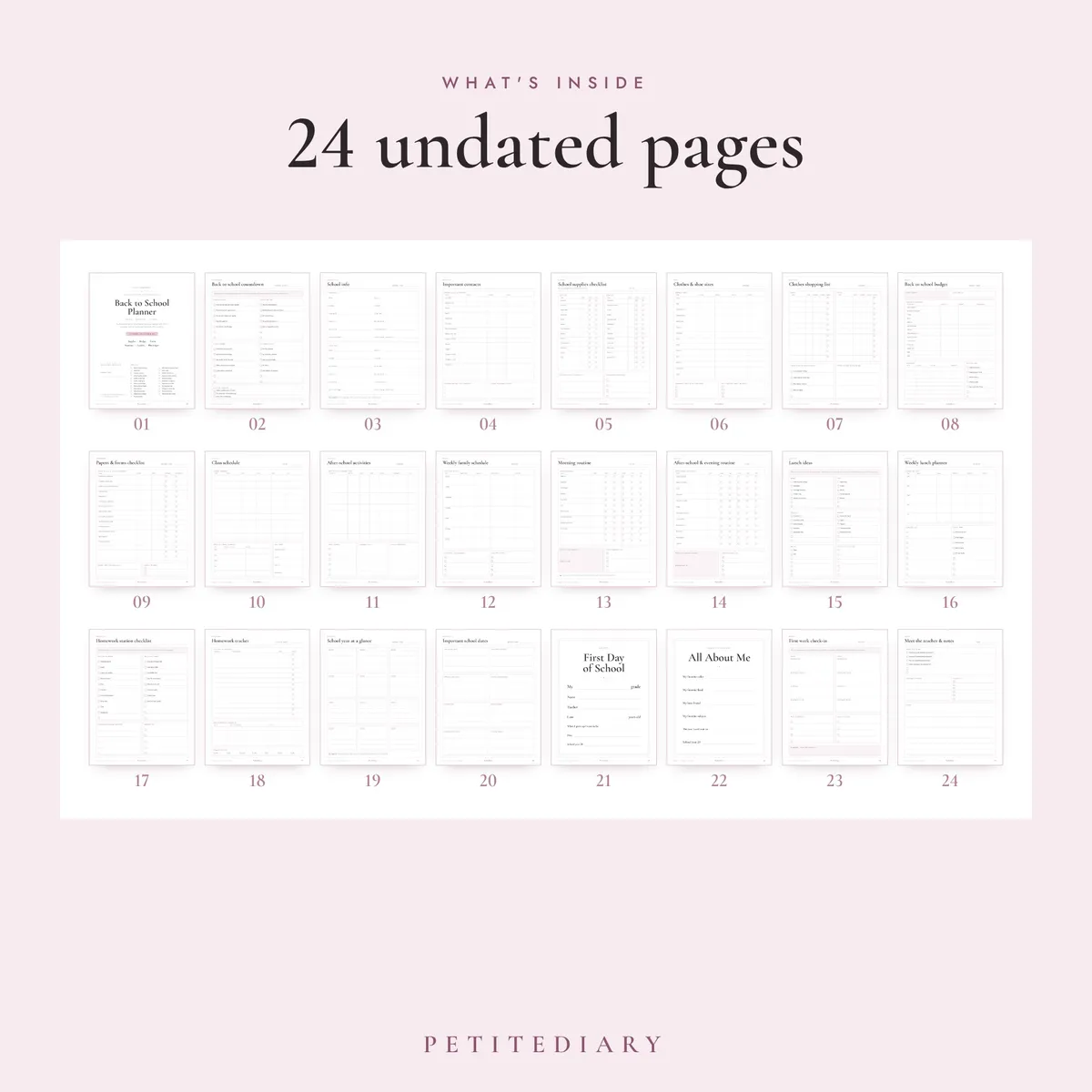 Back to School Planner for Moms, image 2