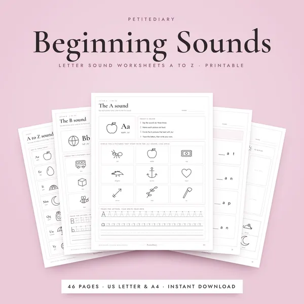Beginning Sounds Worksheets