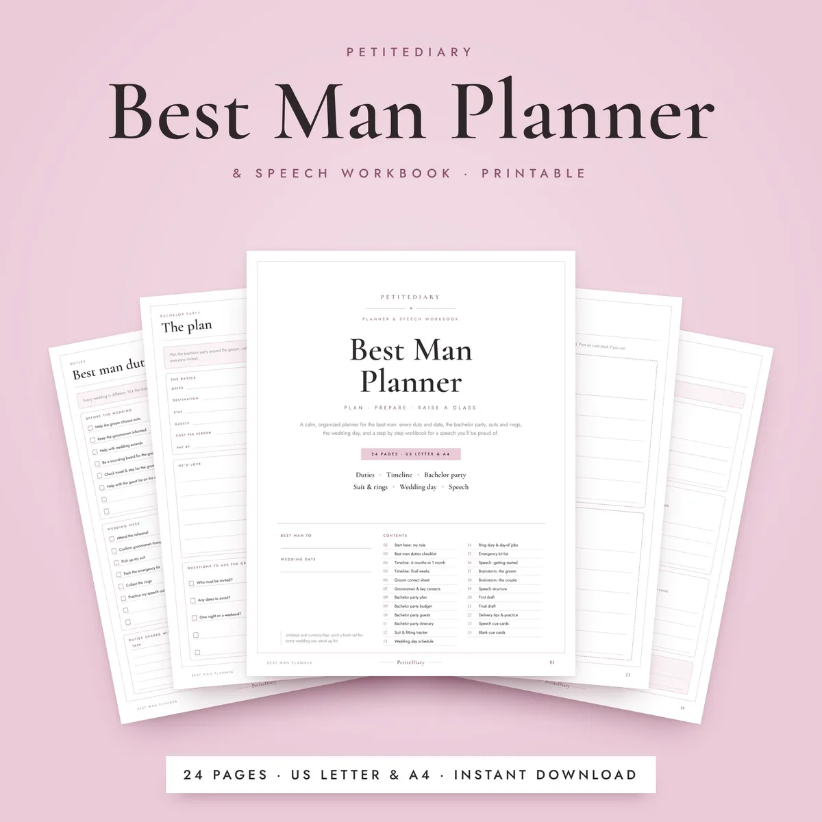 Best Man Planner
