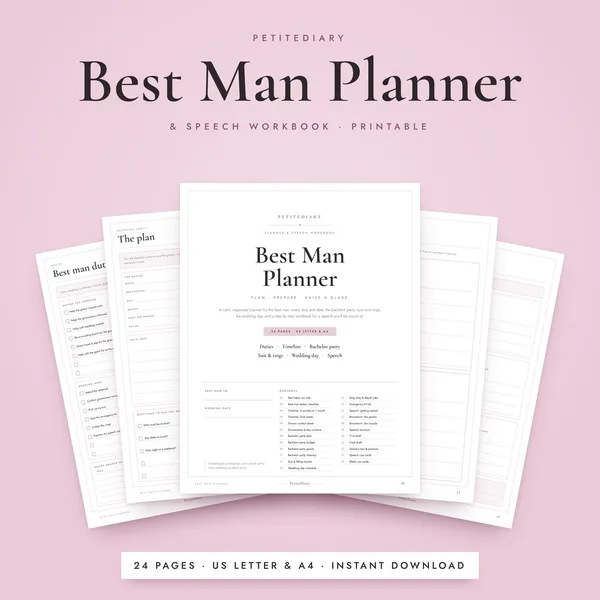Best Man Planner