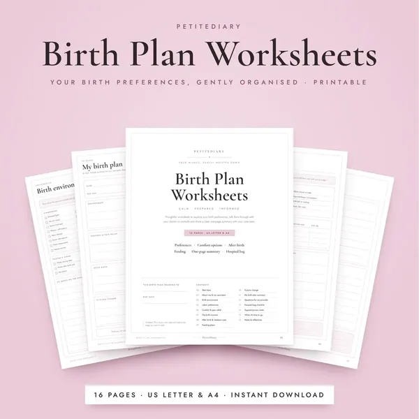 Birth Plan Template