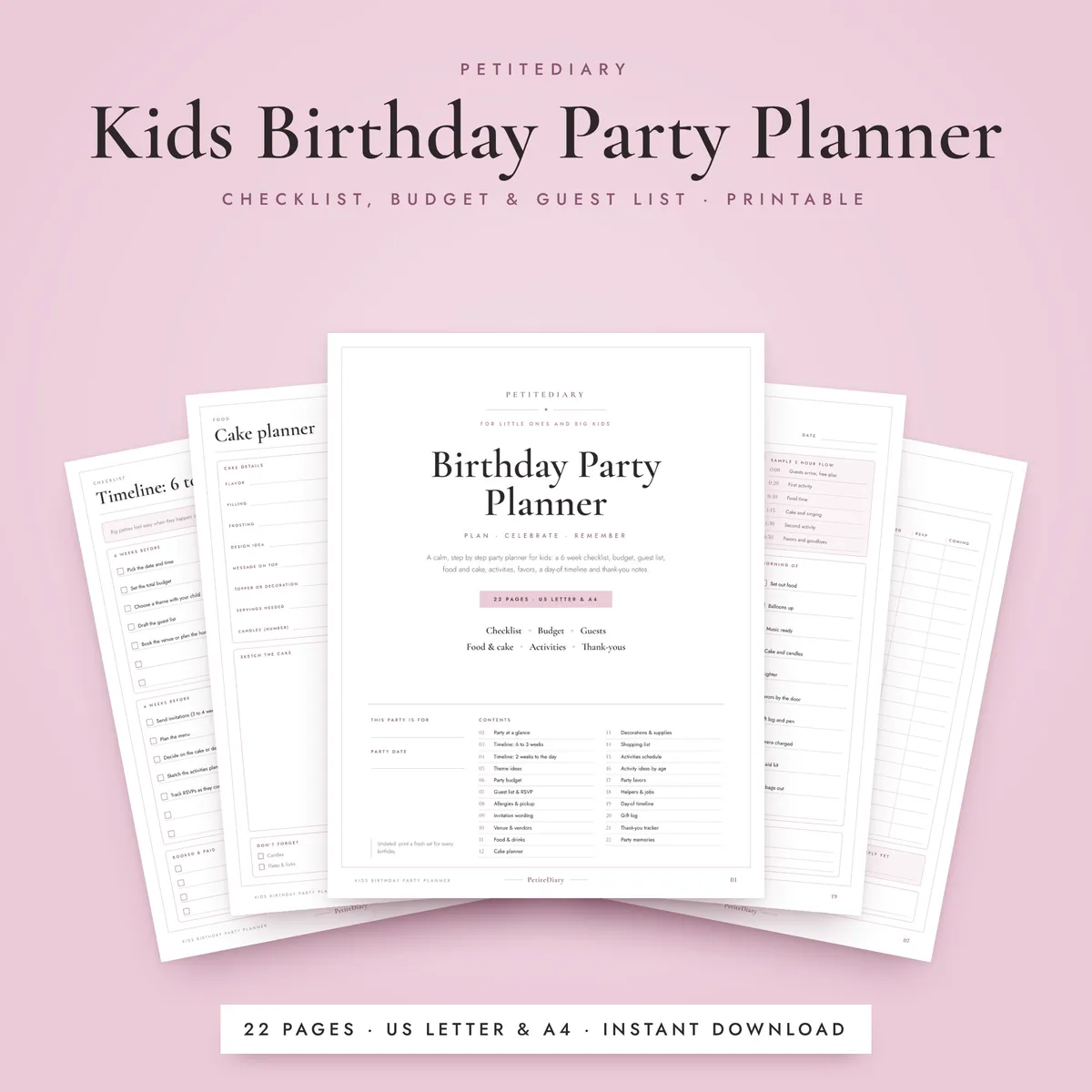 Birthday Party Planner for Kids