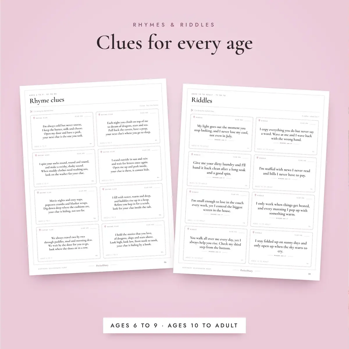 Birthday Scavenger Hunt for Kids, image 4