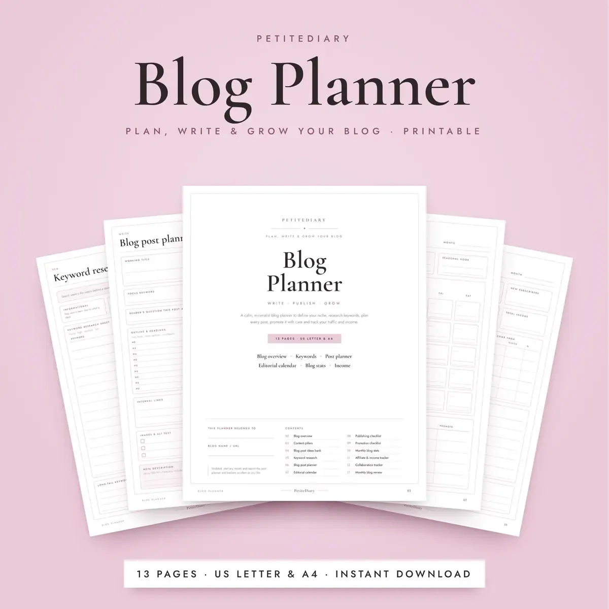 Blog Planner