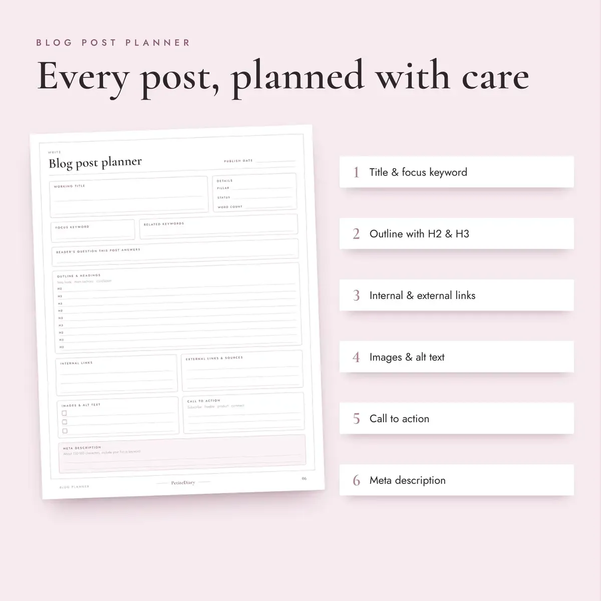Blog Planner, image 3