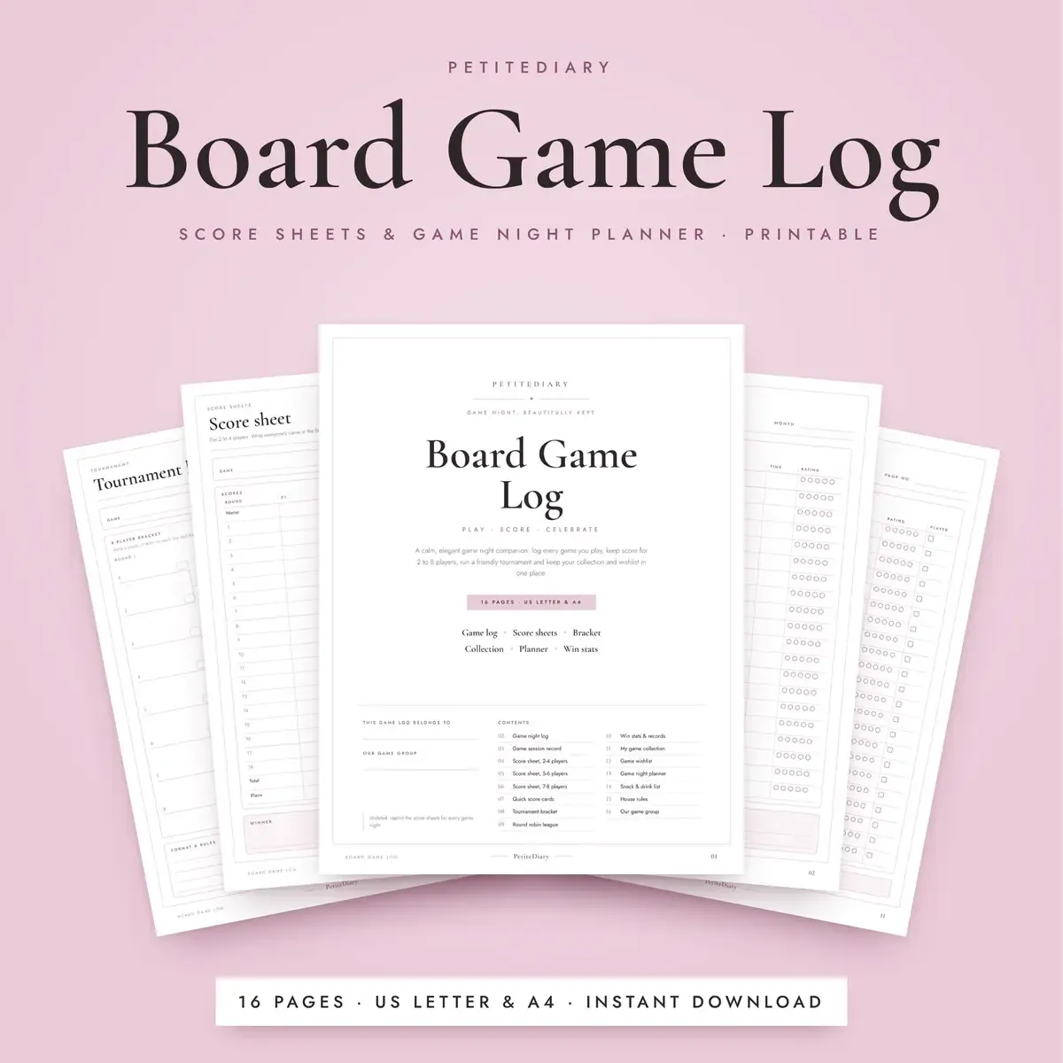 Board Game Log
