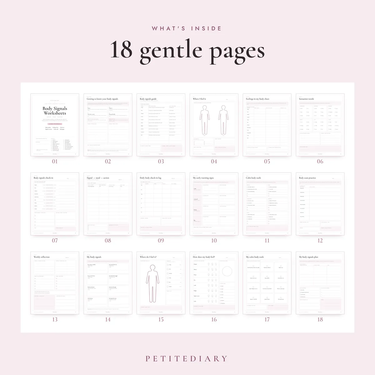 Body Sensations Chart, image 2
