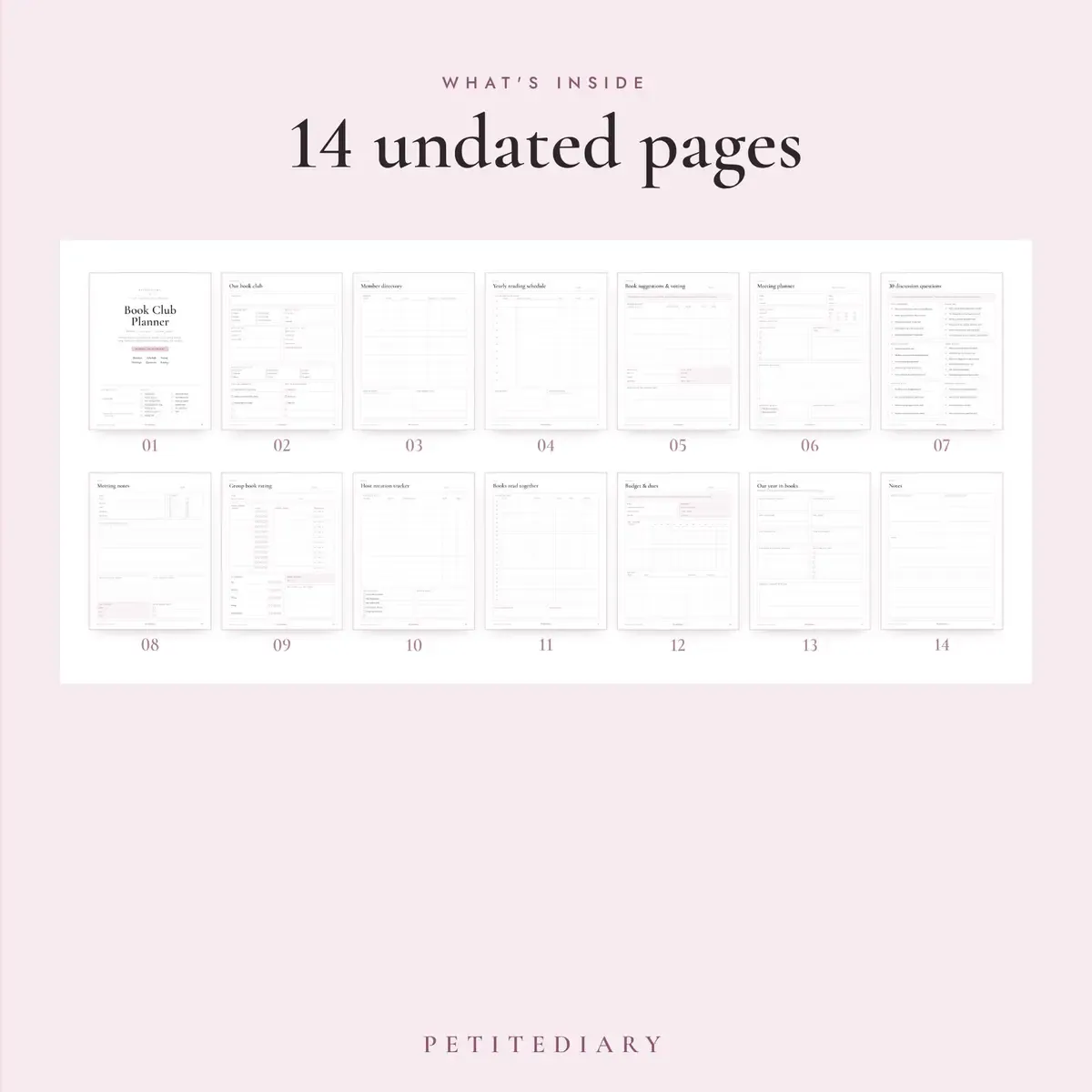 Book Club Planner, image 2