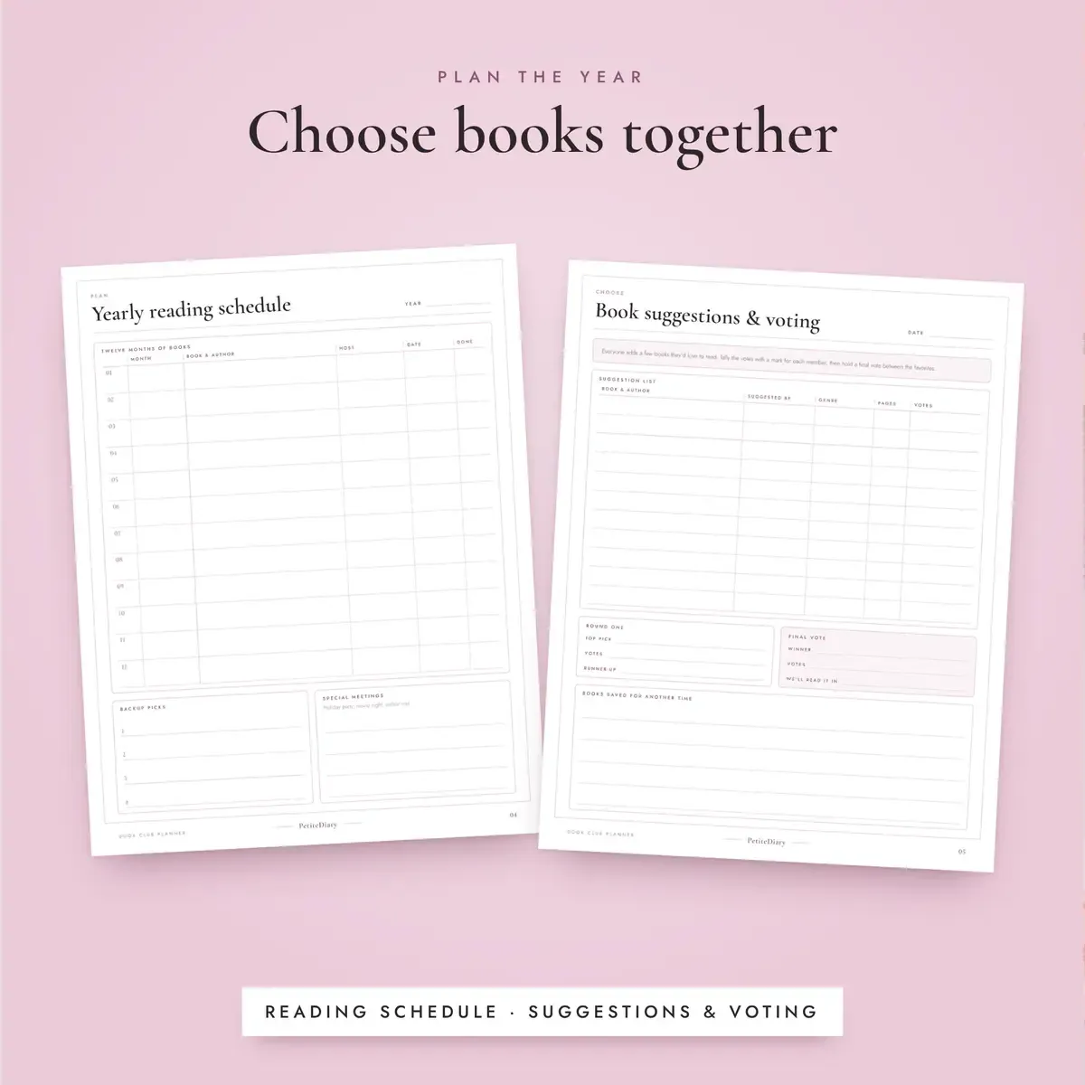 Book Club Planner, image 4
