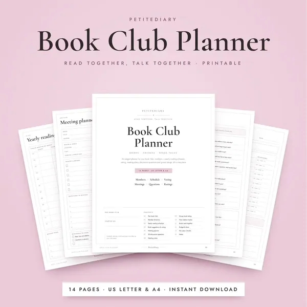 Book Club Planner