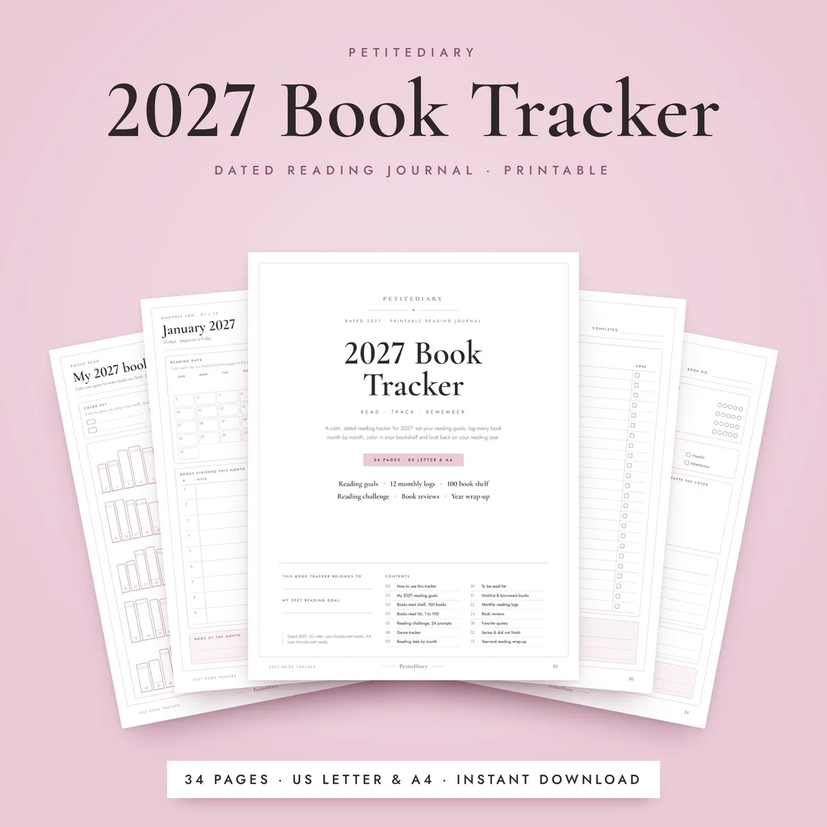 Book Tracker 2027