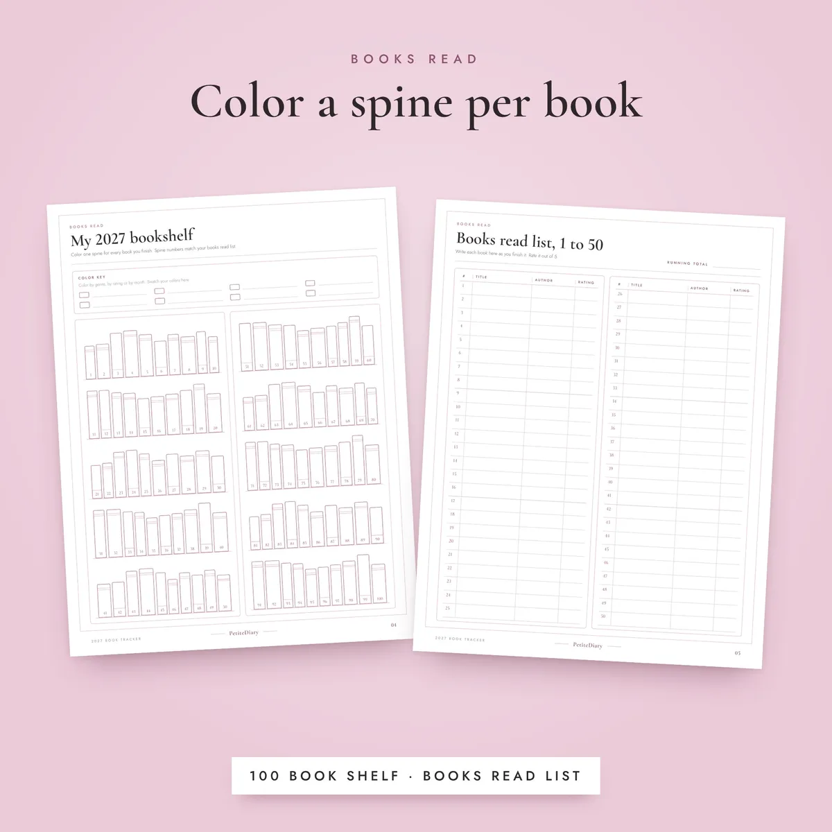 Book Tracker 2027, image 4