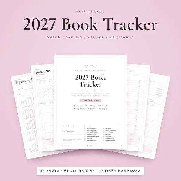 Book Tracker 2027