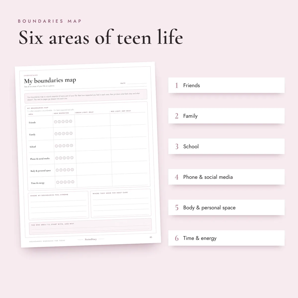 Boundaries for Teens Workbook, image 3