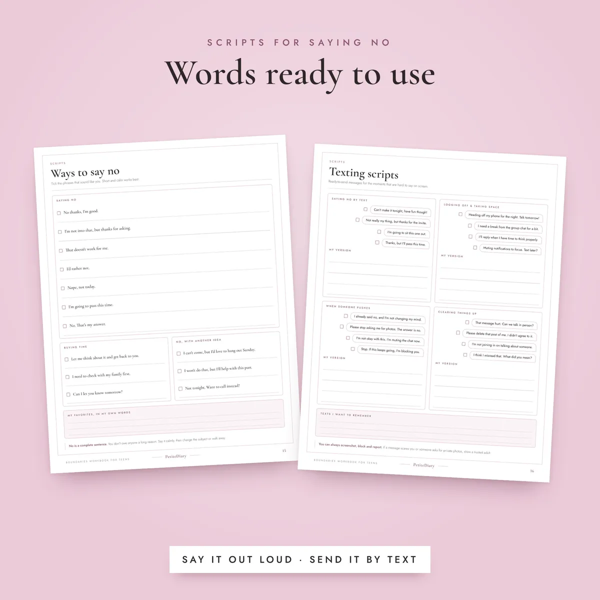 Boundaries for Teens Workbook, image 4