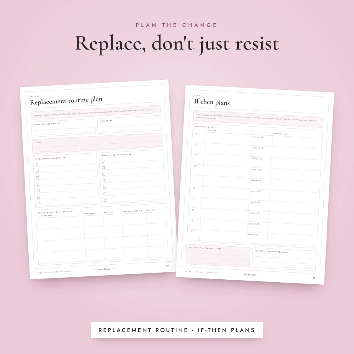 Break Bad Habits Workbook, image 4