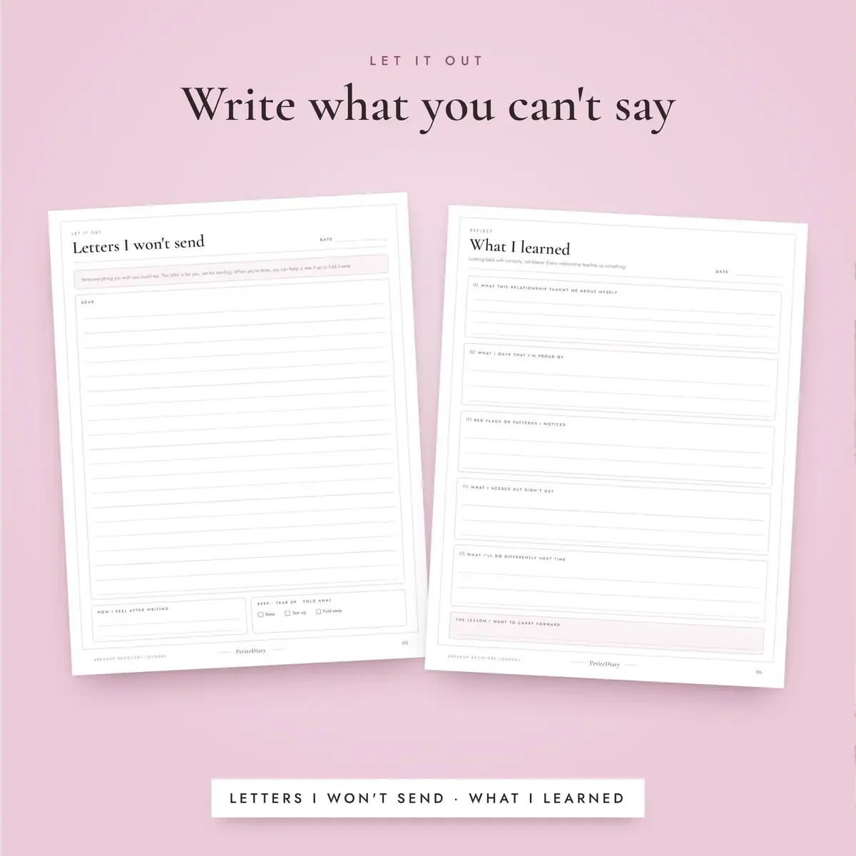 Breakup Journal, image 4