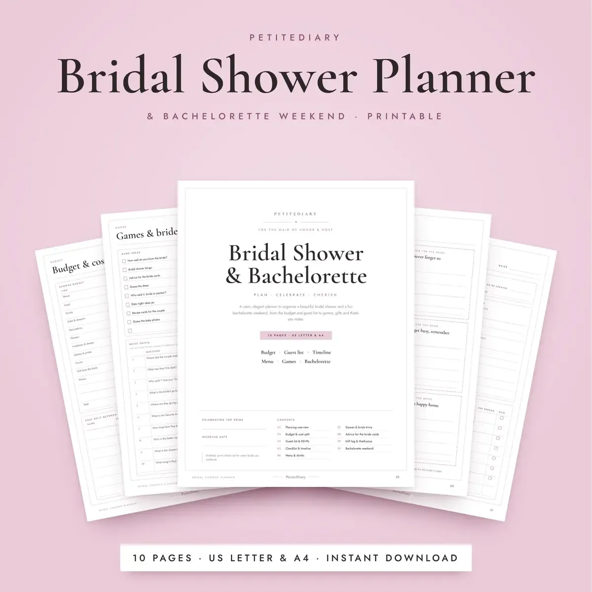 Bridal Shower Planner