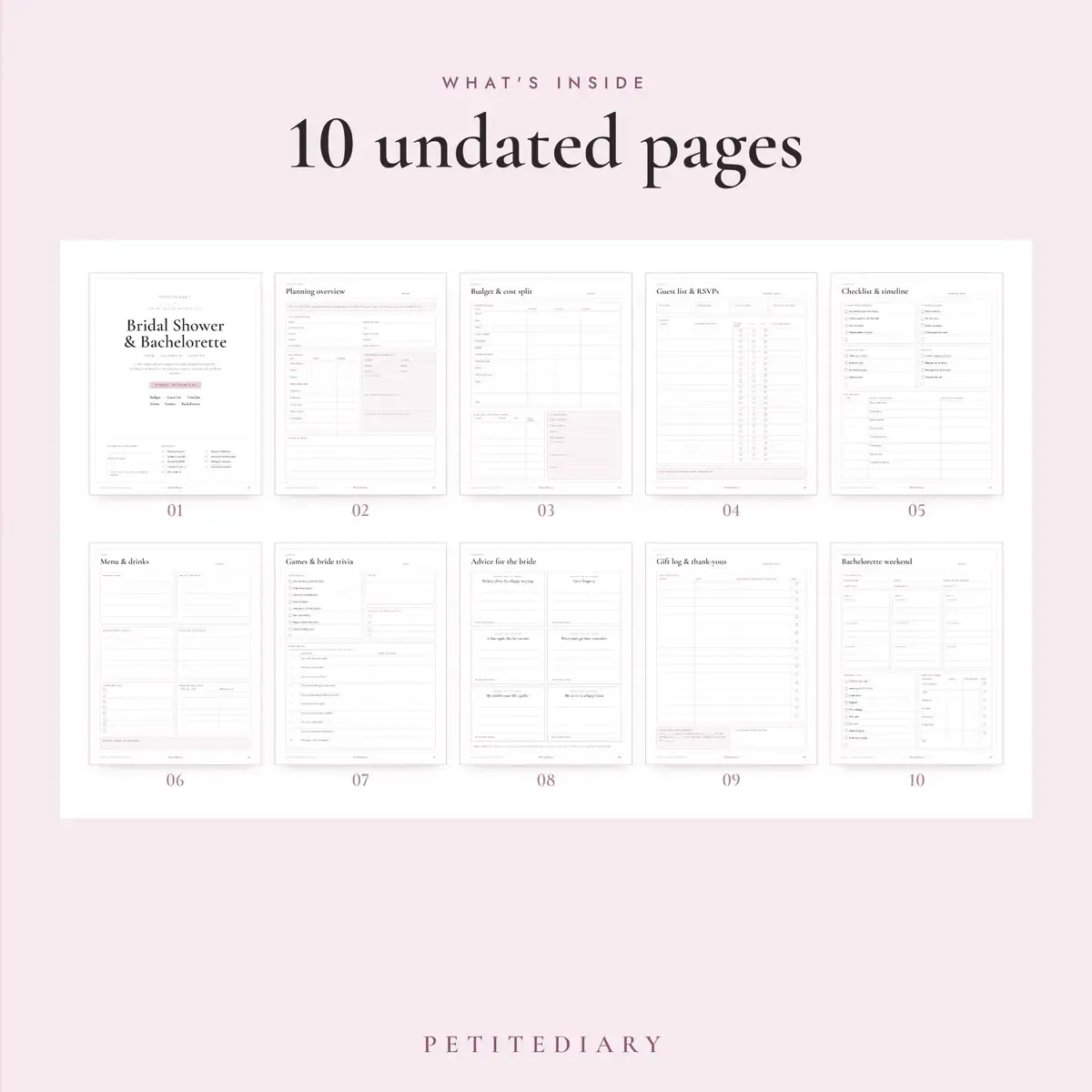 Bridal Shower Planner, image 2