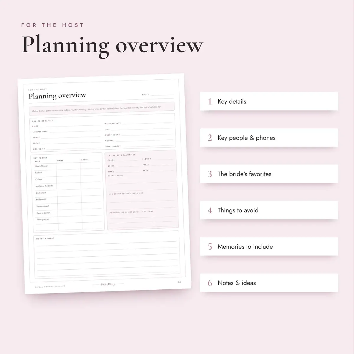 Bridal Shower Planner, image 3