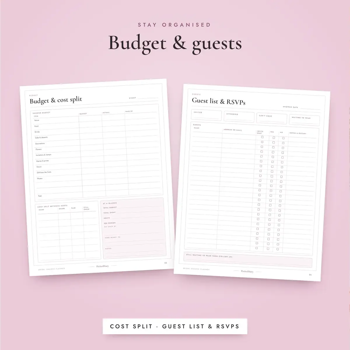 Bridal Shower Planner, image 4