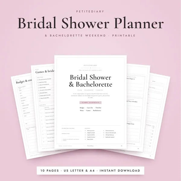 Bridal Shower Planner