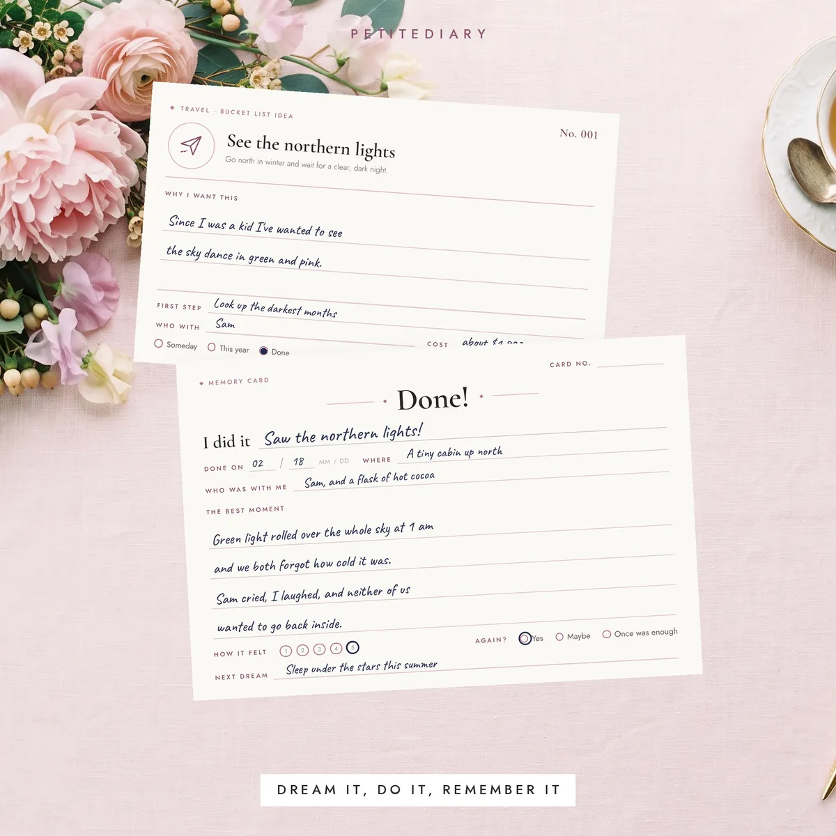 Bucket List Cards 3x5 & 4x6, image 5