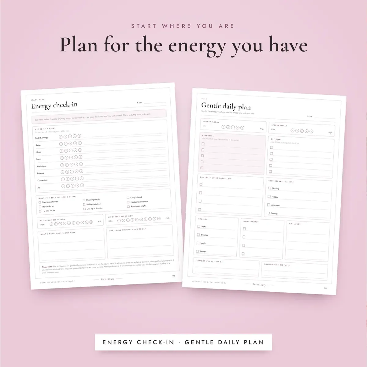 Burnout Recovery Workbook, image 4