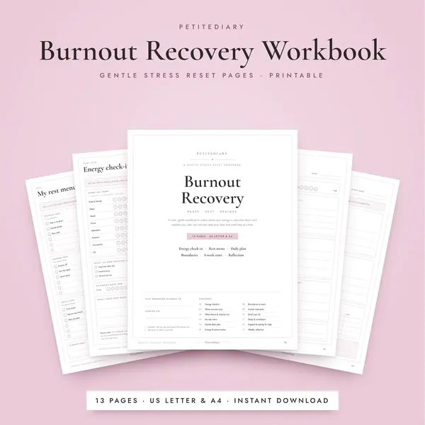 Burnout Recovery Workbook