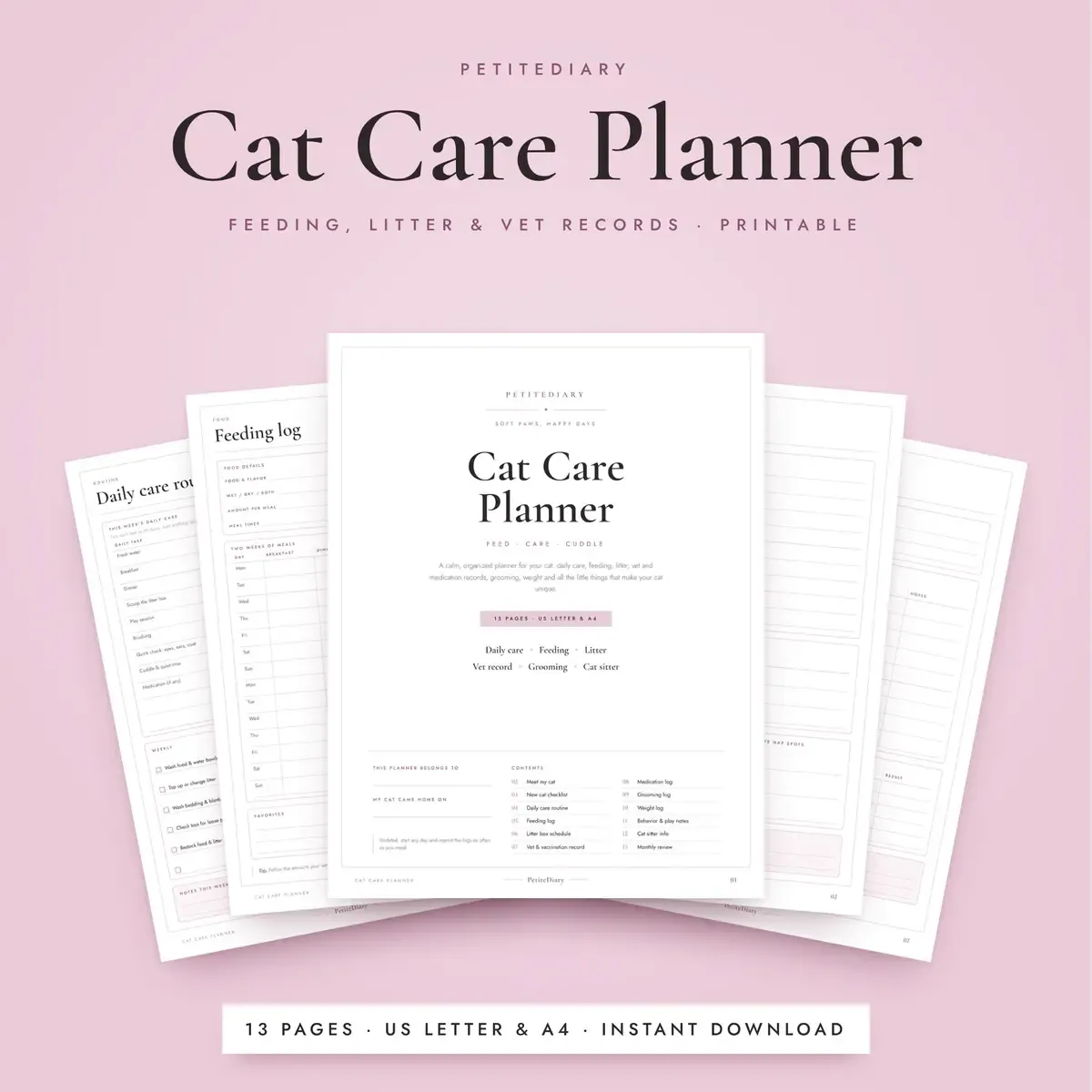 Cat Care Planner