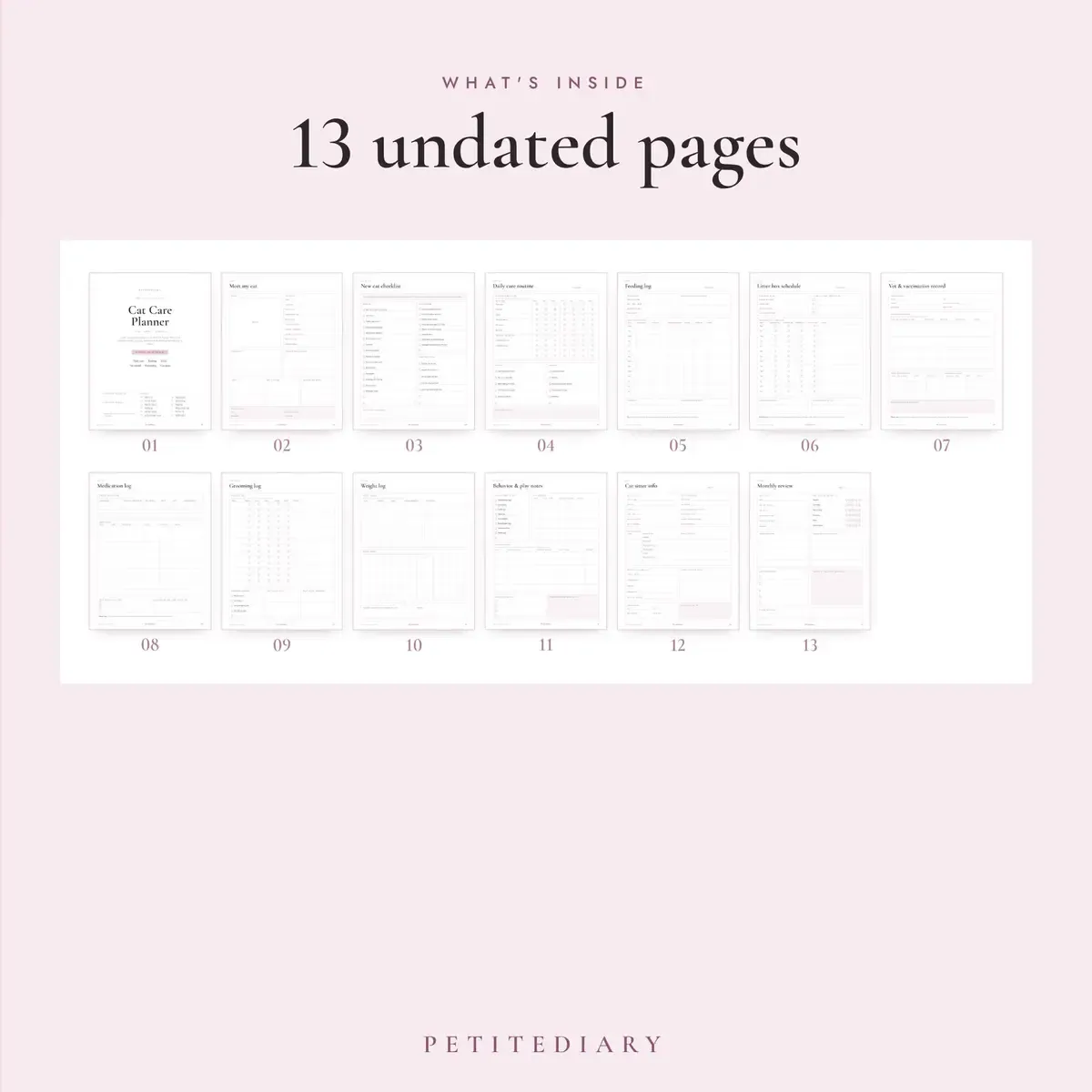 Cat Care Planner, image 2