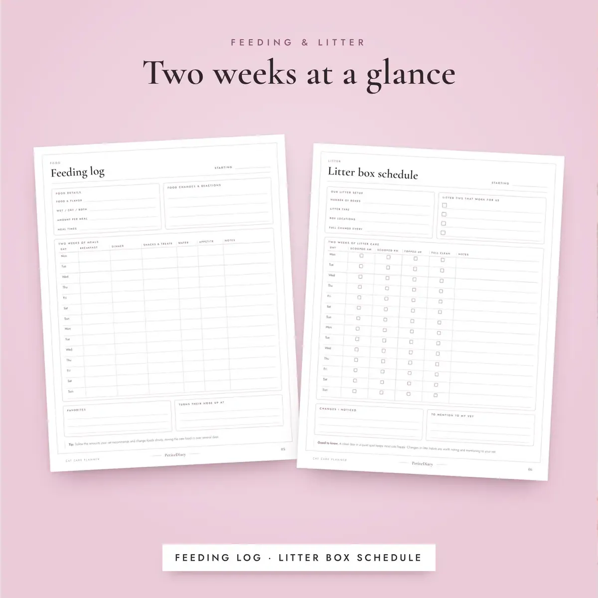Cat Care Planner, image 4