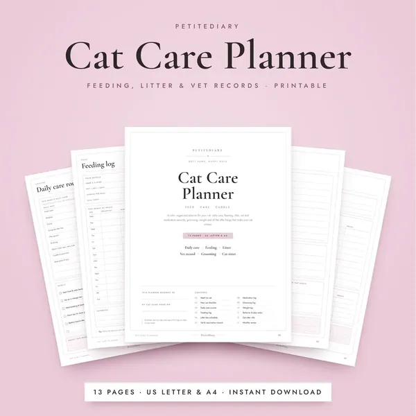 Cat Care Planner