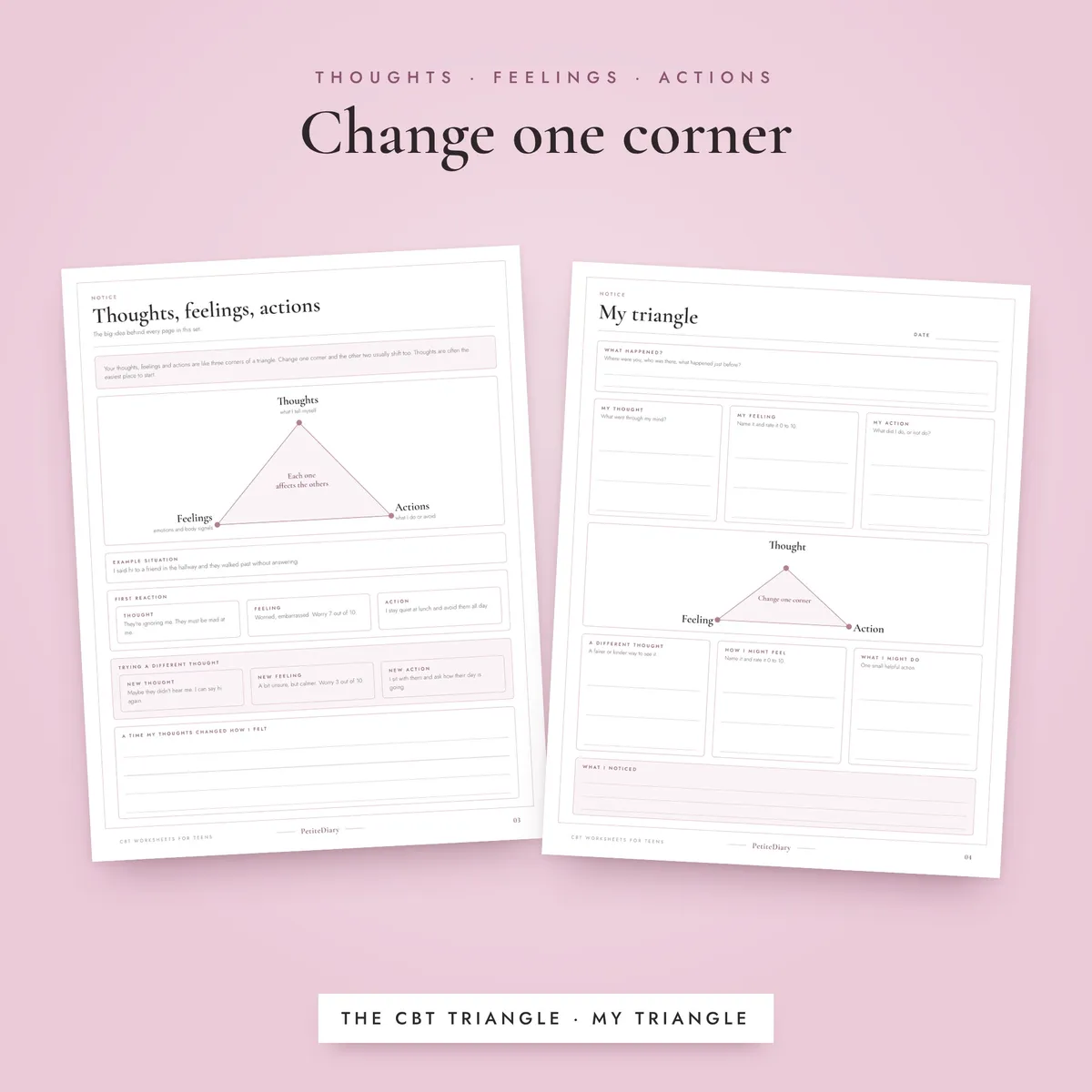 CBT Worksheets for Teens, image 4
