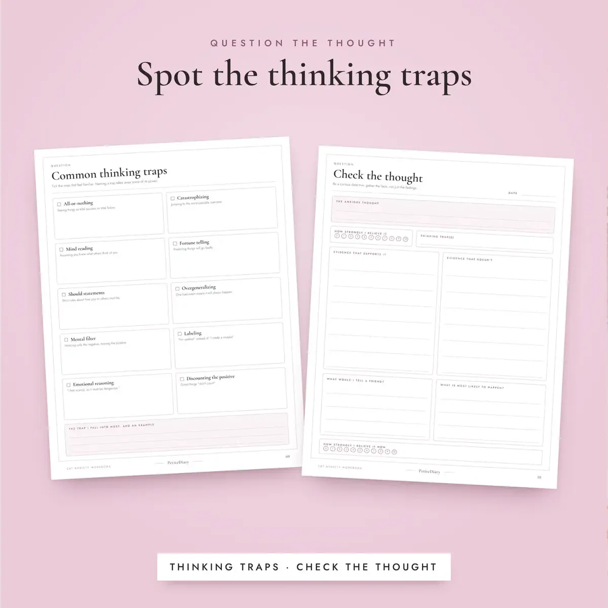 CBT Worksheets, image 4