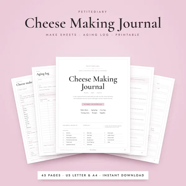 Cheese Making Journal