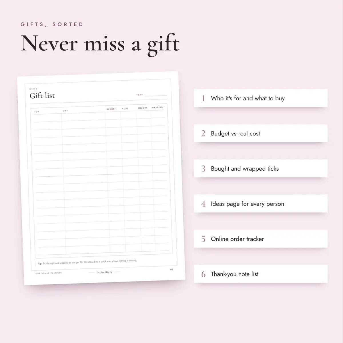 Christmas Planner, image 3