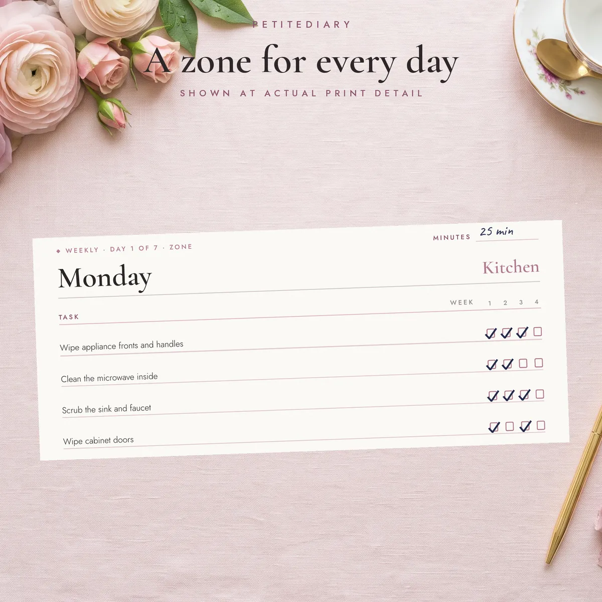 Cleaning Routine Cards (zone system), image 4