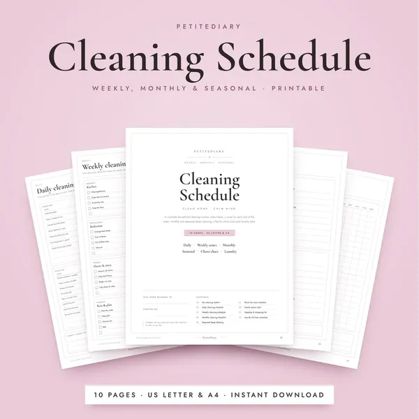 Cleaning Schedule
