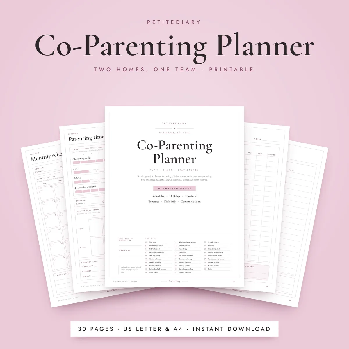 Co Parenting Planner