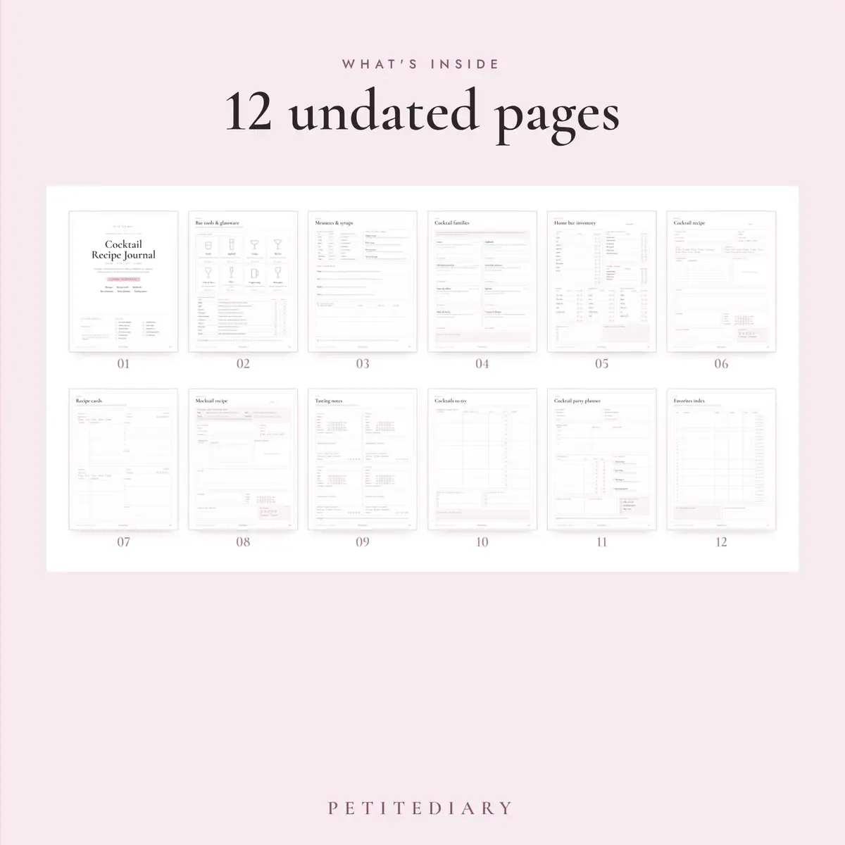 Cocktail Recipe Book, image 2