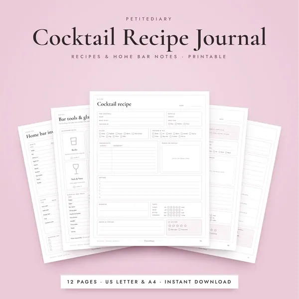 Cocktail Recipe Book