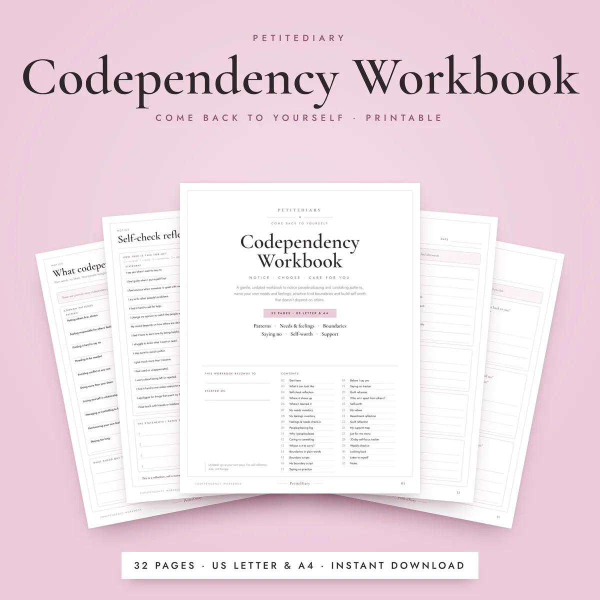 Codependency Workbook