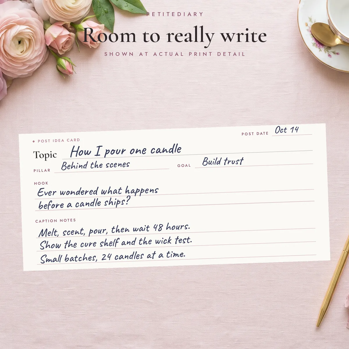 Content Planner Cards for Small Business, image 4