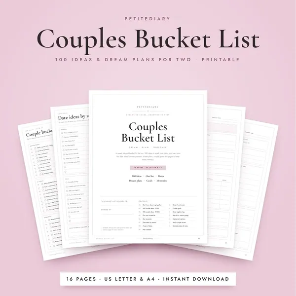Couples Bucket List