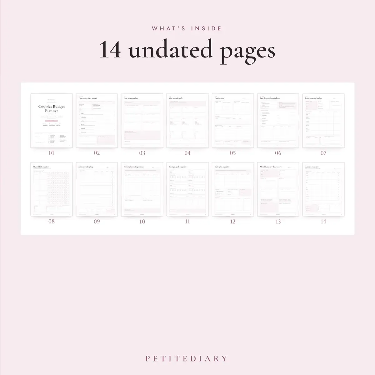 Couples Budget Planner, image 2