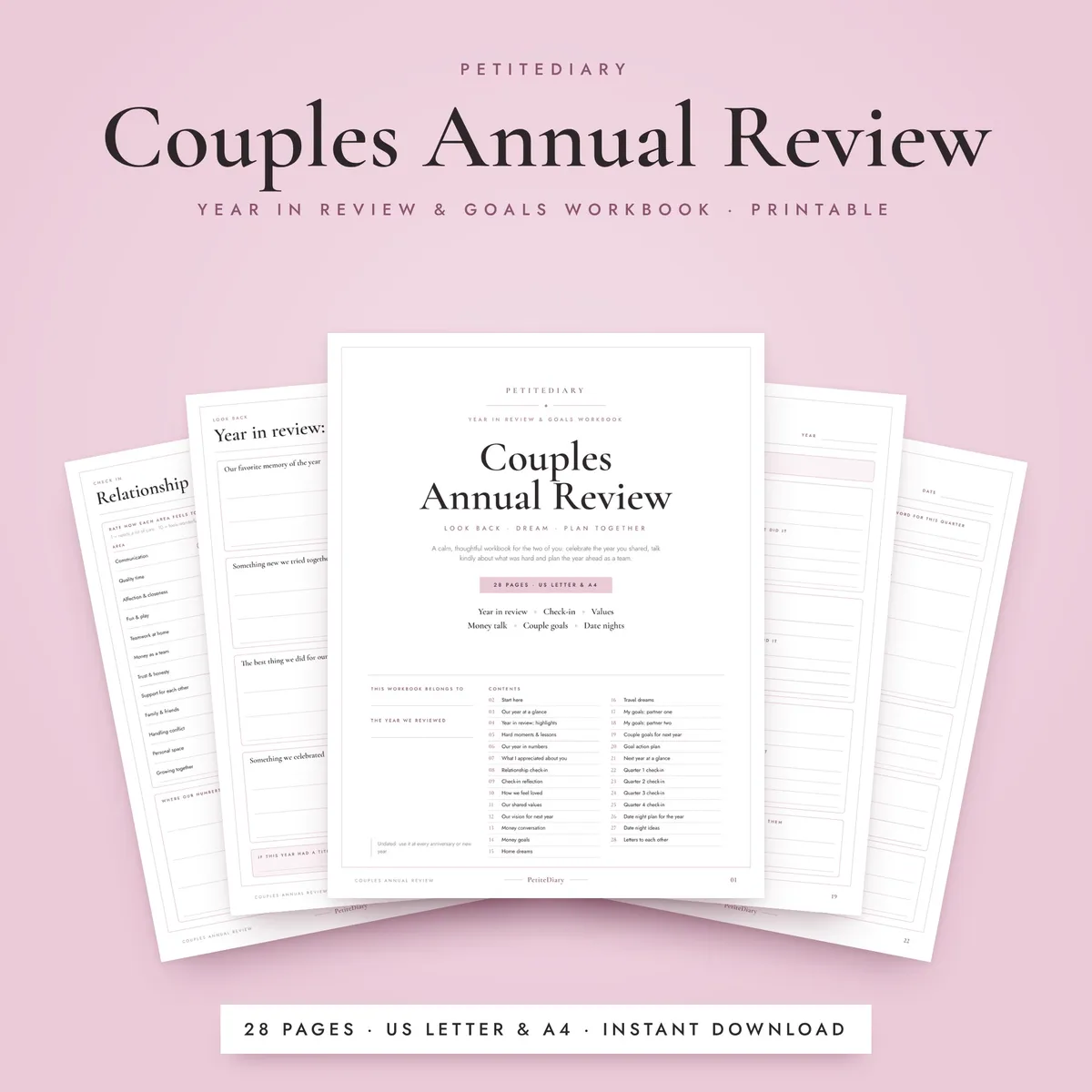Couples Goals Workbook