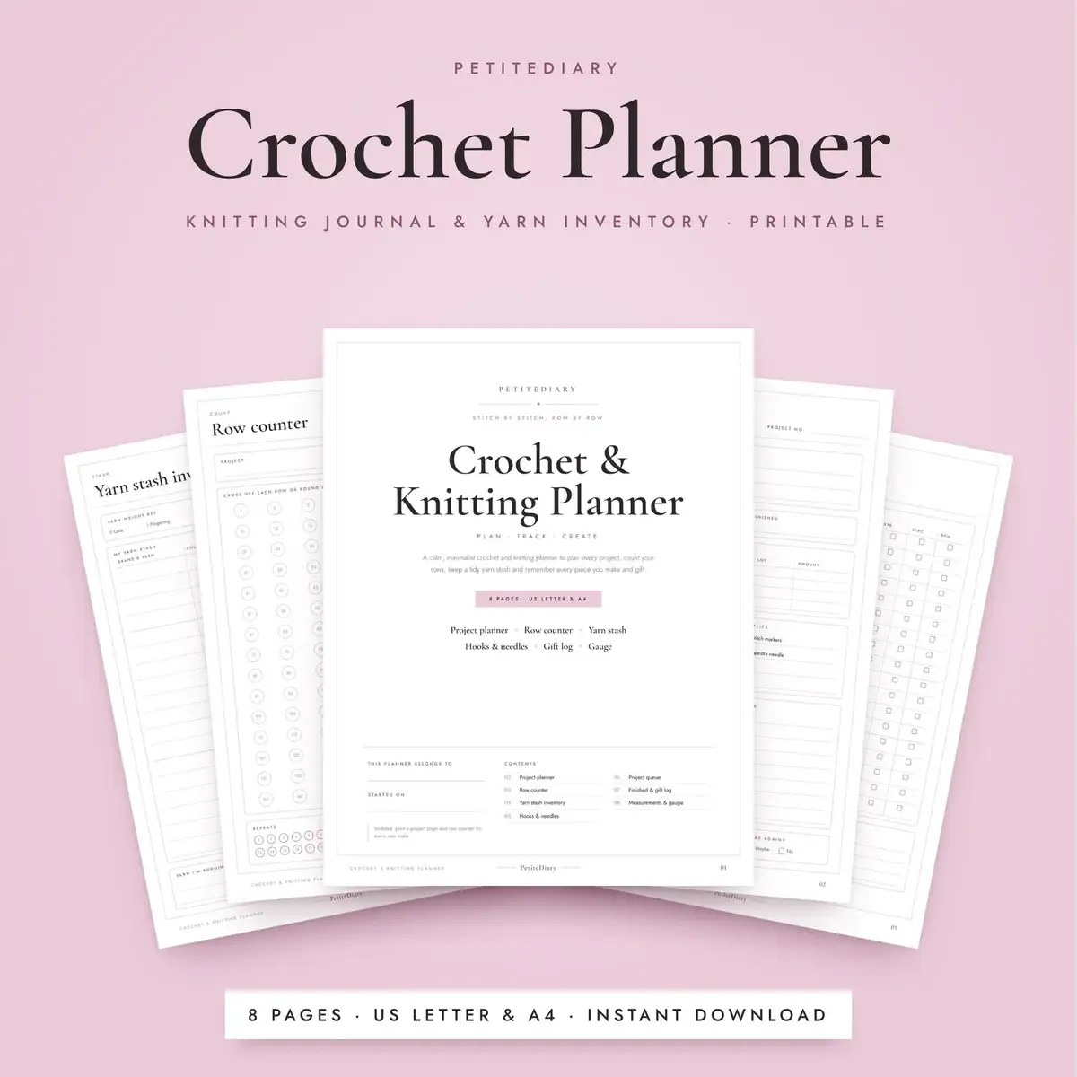 Crochet Planner