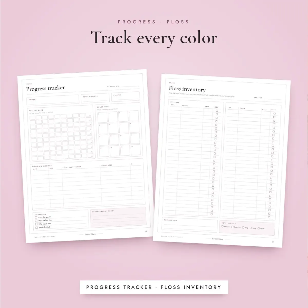 Cross Stitch Planner, image 4